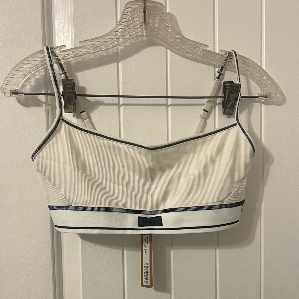 Brand new skims cotton rib bralette